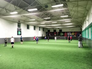 Thornhill AFC indoor training kickoff Dewsbury